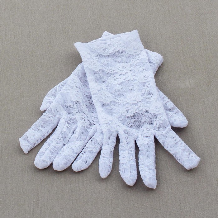 Νυφικά γάντια από δαντέλα